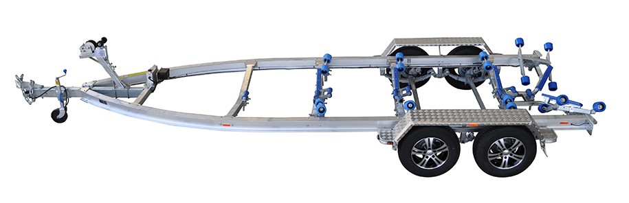 7.6m Tandem Roller Braked