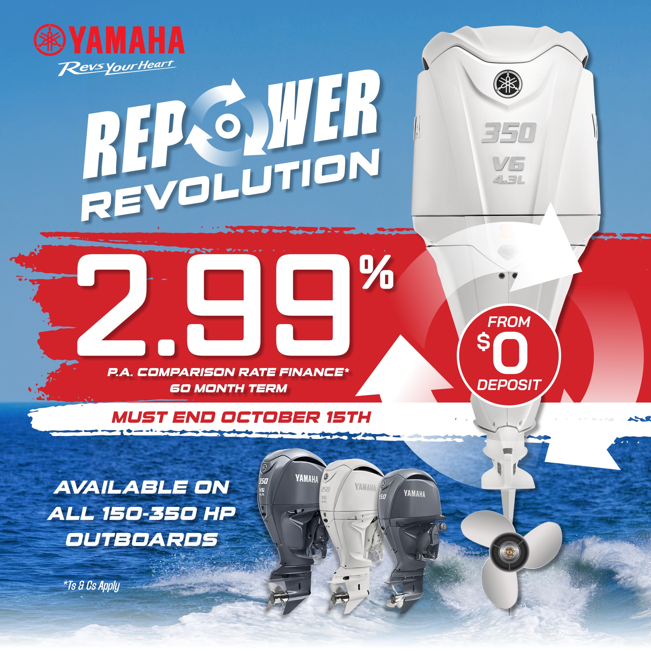 yamaha repower revolution promo banner