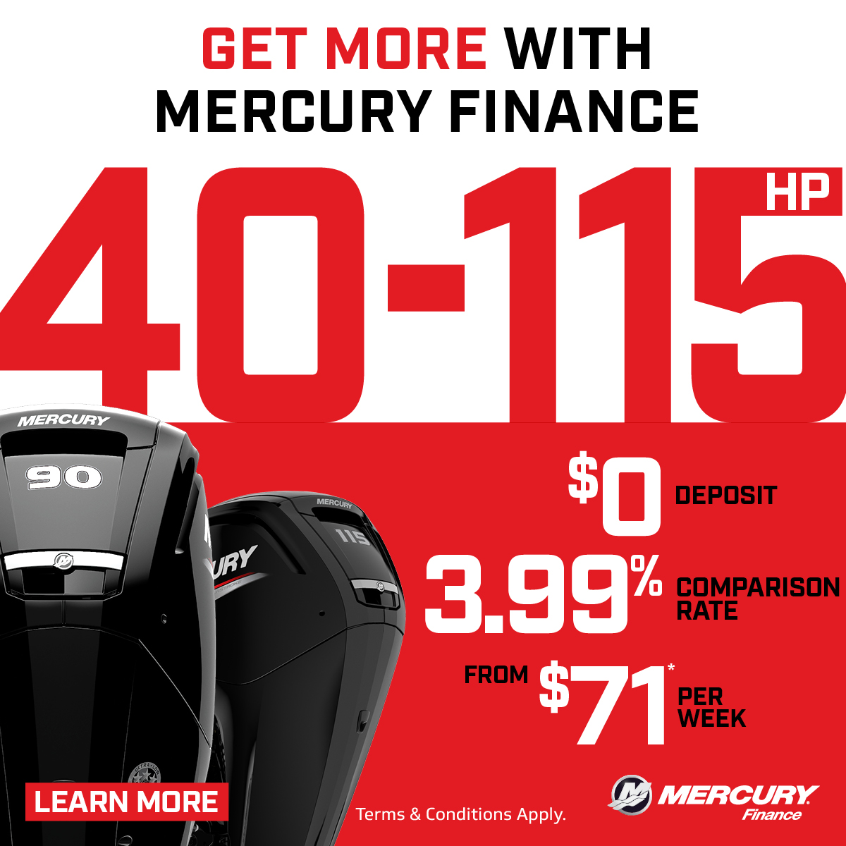mercury marine finance 40-115hp promo banner